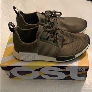 Size 10 adidas boost nmd with reflective.